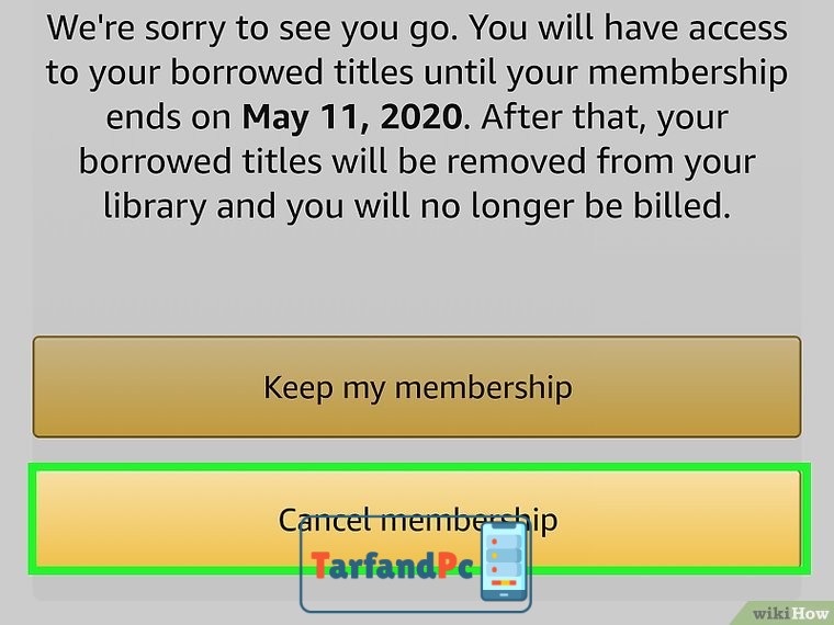  Cancel Membership