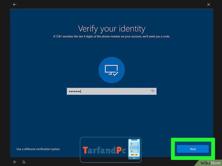 تغییر گذرواژه حساب Microsoft