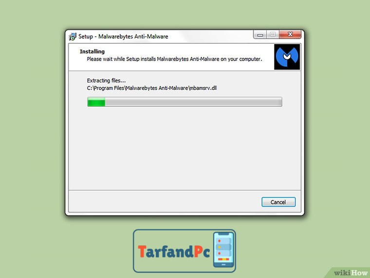 نصب Malwarebytes Anti‐Malware